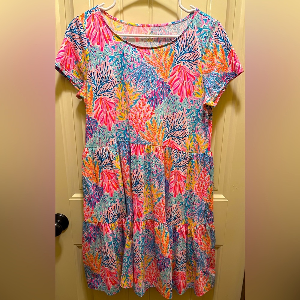 Lilly Pulitzer Geanna dress size Medium. Like new